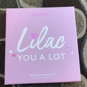 New in box COLOURPOP LILAC YOU ALOT 9 pan eyeshadow palette